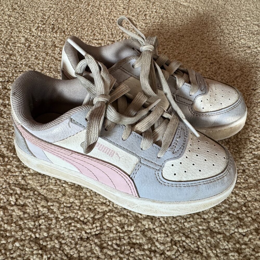 Little Kid's Puma Caven 2.0 Block - Color Cool Rose/Puma White/Lilac sneakers